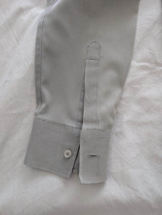 Camicia Clayton Grigia Uomo XL Cotone Elegante