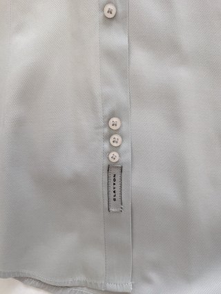 Camicia Clayton Grigia Uomo XL Cotone Elegante