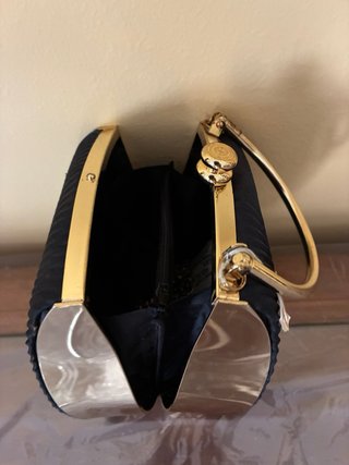 Bolso de fiesta negro y oro
