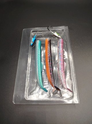 Vinilos de pesca, Spinning Lubina, Señuelos Pesca