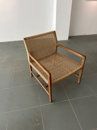 Sedia in legno e vimini - 2 unità €650 per due