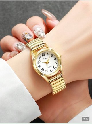 Reloj SK Plata Cuarzo