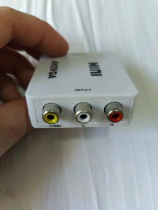 Convertidor AV a VGA MINI Full HD NUEVO