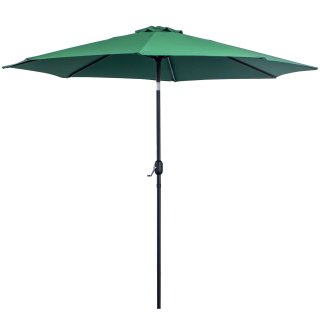 Ombrellone da Giardino 3x2.5 m Inclinabile Verde