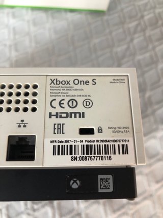 Xbox One S 1TB Bianca Completa