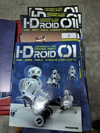 DeAgostini I-Droid 01 Robot Kit DVD + CD-ROM