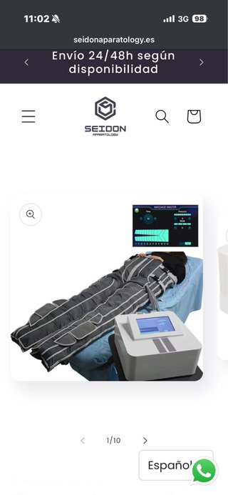 Presoterapia Estética y Médica Seidon Nueva