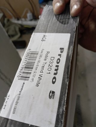 Caja Parquet flotante nuevo(2 modelos)