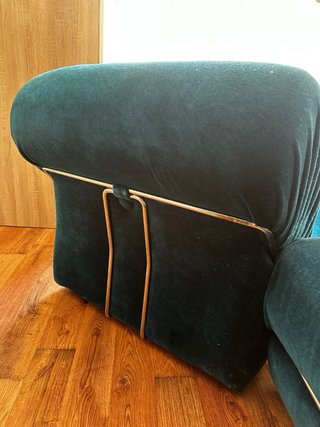 Pareja Sillones Vintage Años 70 Estilo Bellini