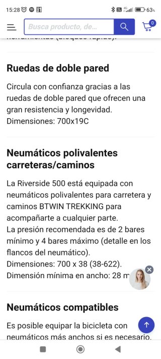 Bicicleta Riverside 500 Decathlon