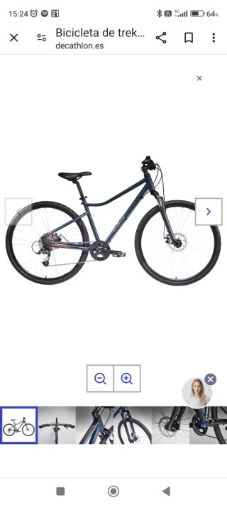 Bicicleta Riverside 500 Decathlon