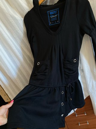 Vestido Negro Talla XS/34