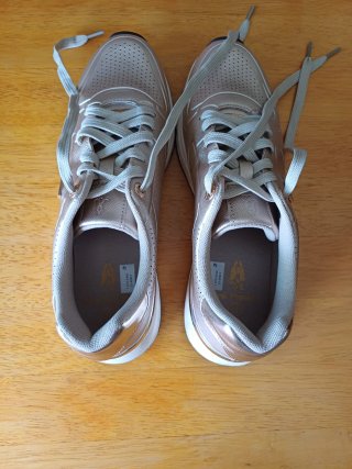 Zapatillas Mujer Hush Puppies Oro/Plata