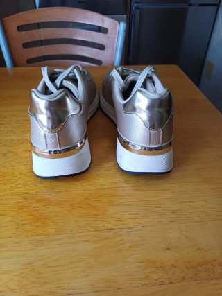 Zapatillas Mujer Hush Puppies Oro/Plata
