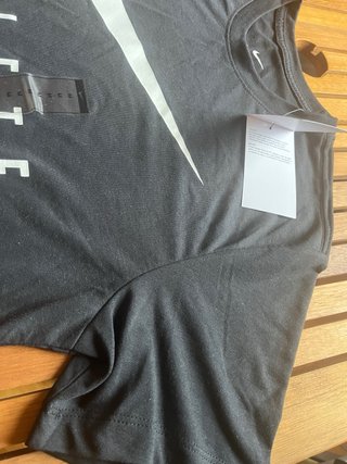 T-shirt Nike Athlete M Nera Nuova con Cartellino