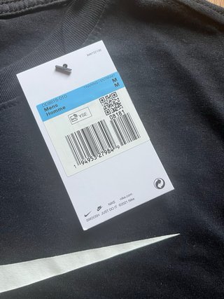 T-shirt Nike Athlete M Nera Nuova con Cartellino