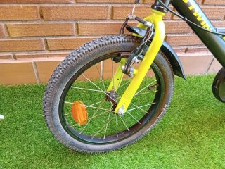 Bicicleta Infantil 16 Decathlon, pata de cabrá luz