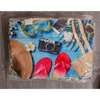 Bolsa de Playa Grande Mujer con Monedero. Nuevo