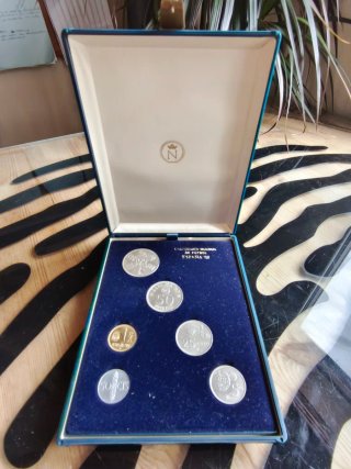 Estuche Monedas Mundial Fútbol España 82 Oficial