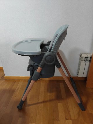Trona Maxi-Cosi Minla Gris y Madera
