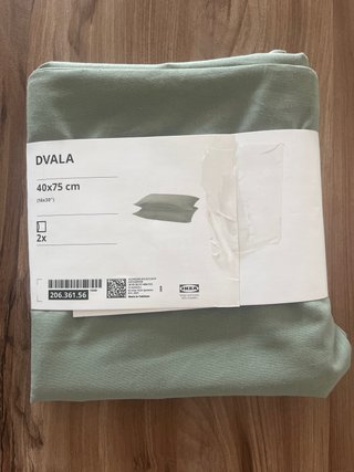 Juego de sábana encimera y funda de almohada DVALA