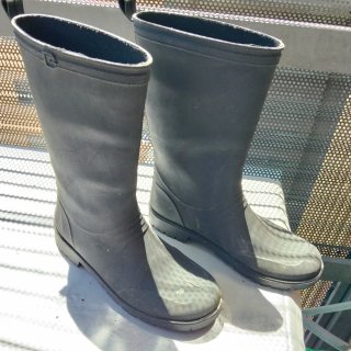 Botas de agua negras