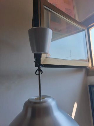 Lampadario in alluminio