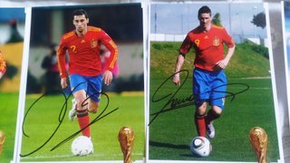 25 Postales Selección Española Fútbol