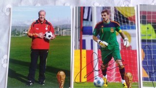 25 Postales Selección Española Fútbol