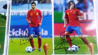 25 Postales Selección Española Fútbol