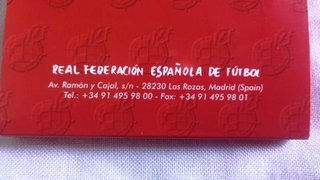 25 Postales Selección Española Fútbol