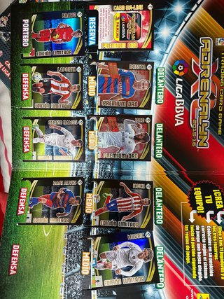 Cromos Panini Liga BBVA Adrenalyn 2015-16