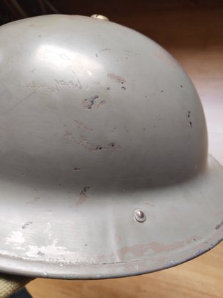 Casco británico MKII de la WW2, replica.