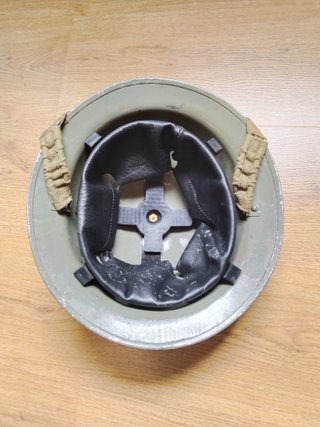 Casco británico MKII de la WW2, replica.