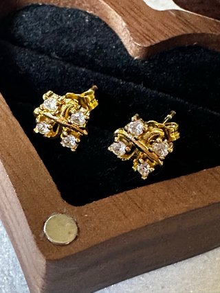 Orecchini oro e diamanti