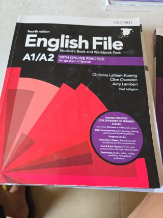 Libros de escuela oficial de idiomas.