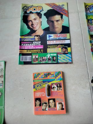 4 revistas Super Pop año 1988