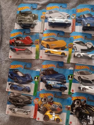 Lote de 10 Coches Hot Wheels