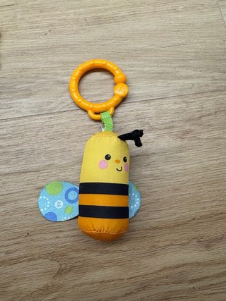 Sonajero abeja con aro