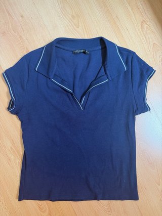 2 Camisetas cuello de Polo Mujer