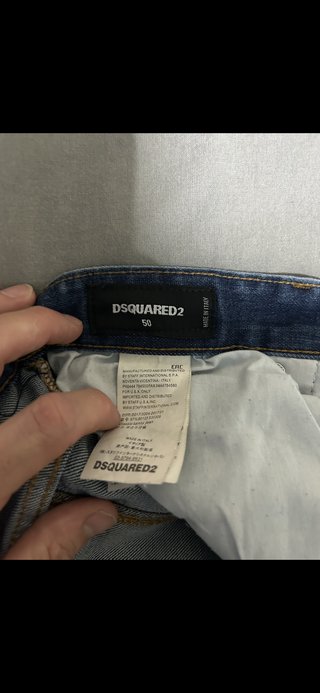 Vaqueros Dsquared2 Talla M Desgastados