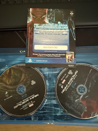Blu-ray El Sorprendente Hombre Araña 2 Discos