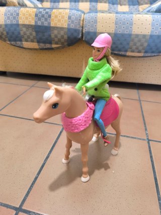 Barbie Caballo Bailarín