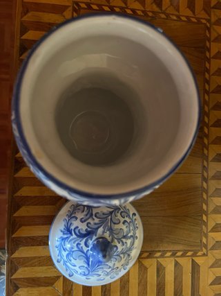 Vaso Farmacia Giapponese Maiolica