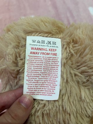 Peluche Oso Corazón Love Pepco Nuevo