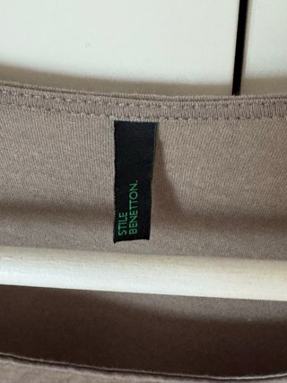 Camiseta manga larga dos tejidos