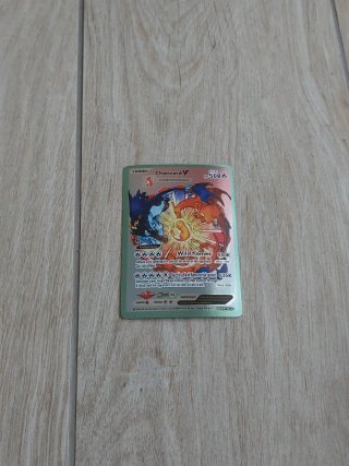 Carta Pokemon Charizard V LV.91 HP 508
