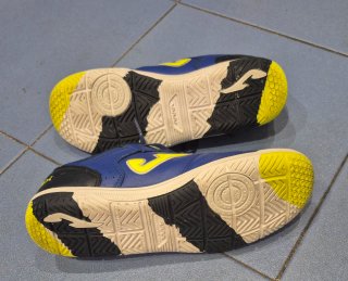 Zapatillas Joma Fútbol Sala Azul/Amarillo. Talla38