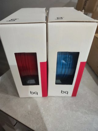 Filamento 3D BQ Rojo y Azul 1Kg