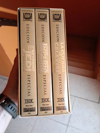 Trilogía La Guerra de las Galaxias VHS Ed.especial